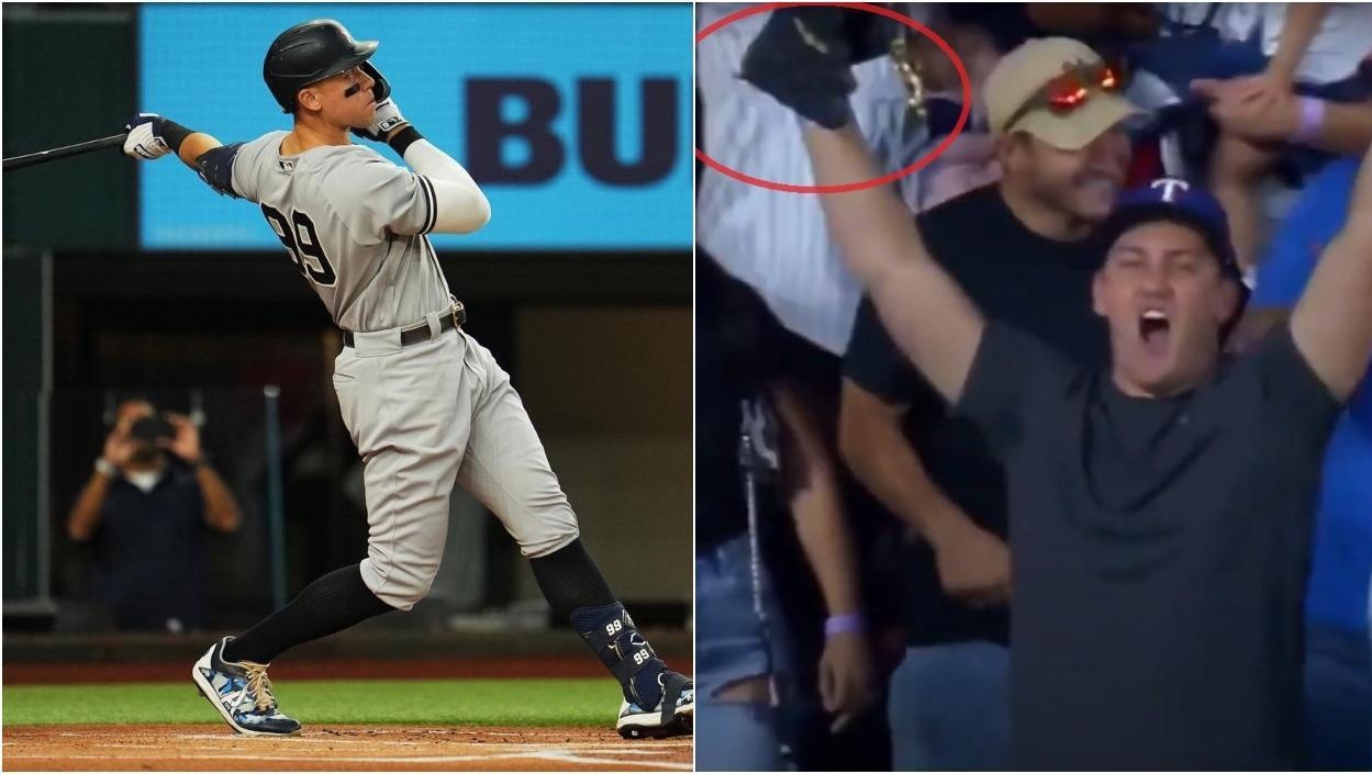 Aaron Judge: Ofrecen 2 mdd a fan que atrapó bola del jonrón 62