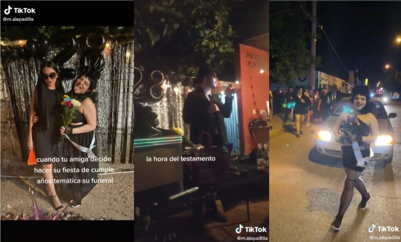 Joven simula su funeral en su cumpleaños y su acción causó debate