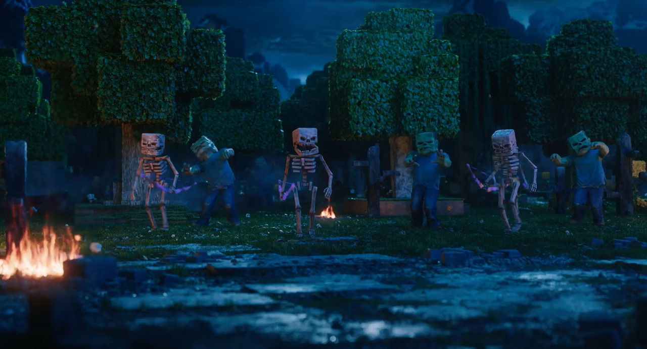 A Minecraft Movie 2025 WebRip [Hindi + English] 480p 720p 1080p ESub Screenshot