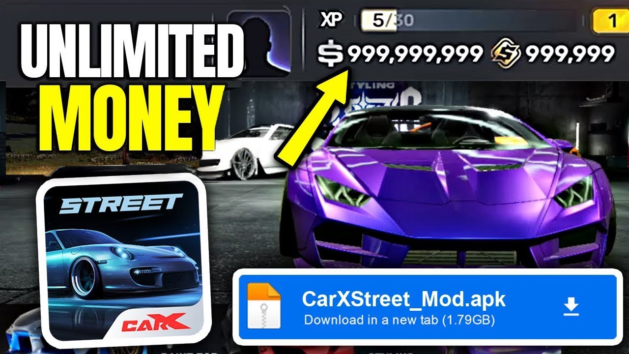 carx street mobile mod