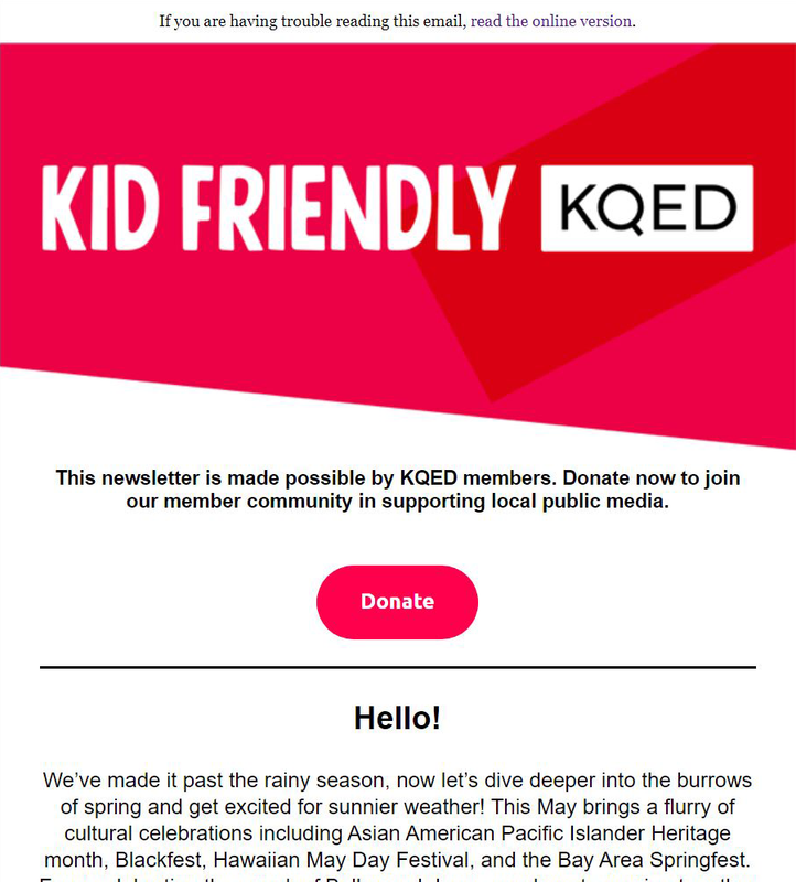 KQED Newsletter