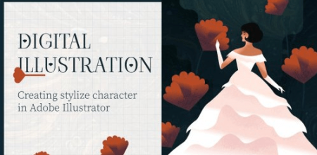 DIGITAL ILLUSTRATION: Creating a stylized character in Adobe Illustrator