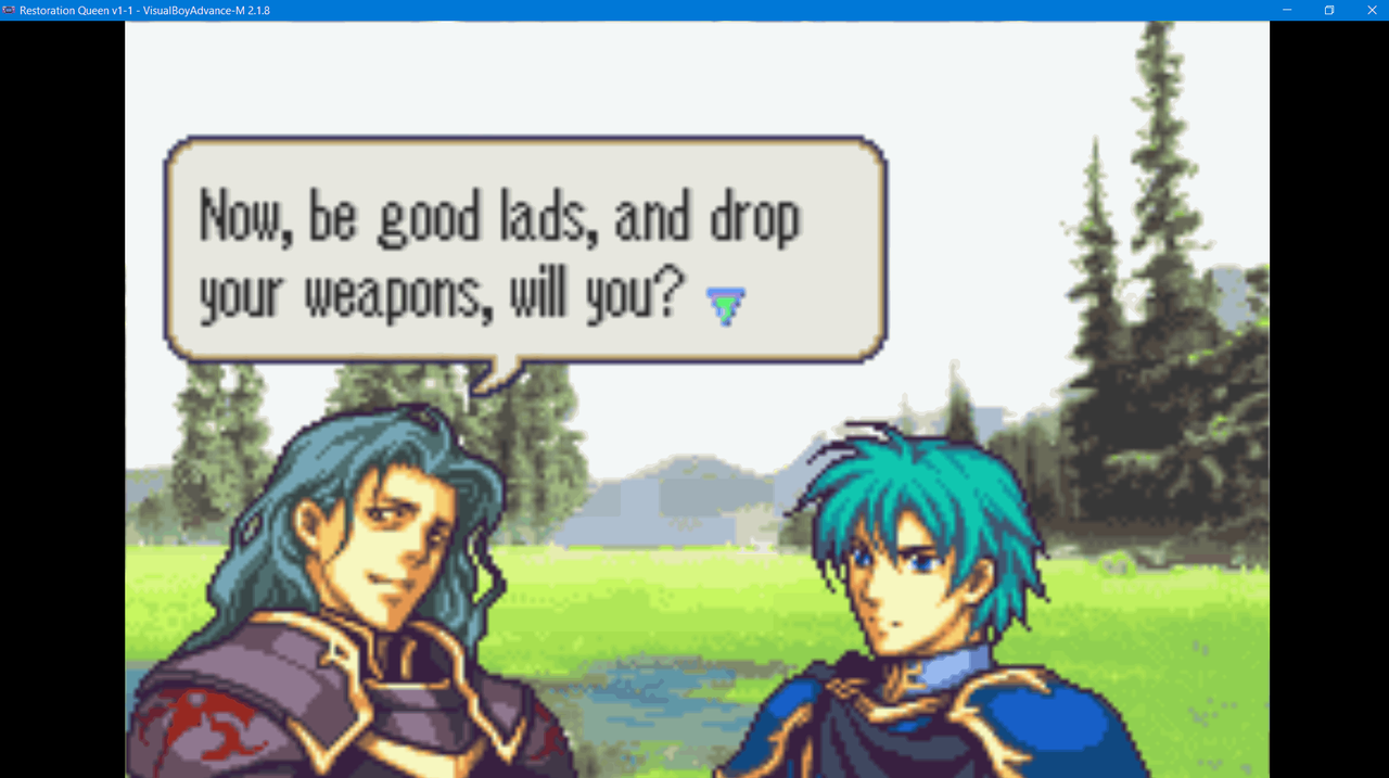 2024-02-22 21_20_50-Restoration Queen v1-1 - VisualBoyAdvance-M 2.1.8