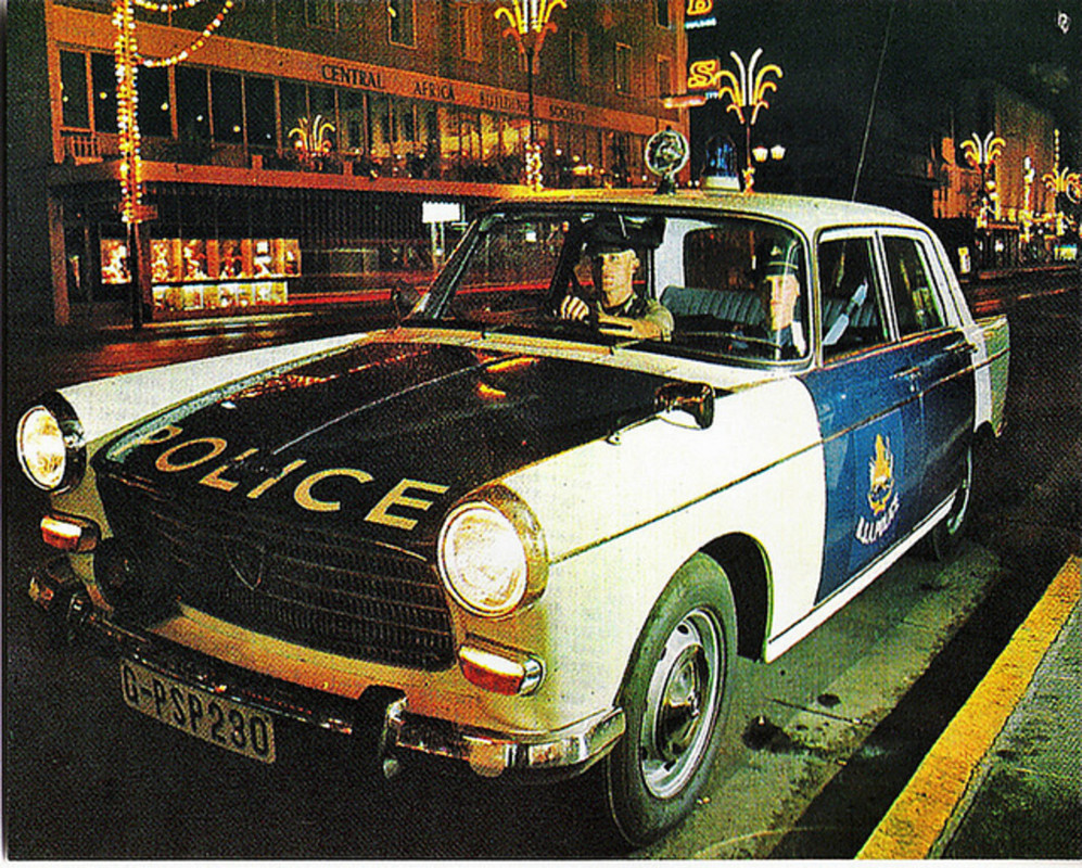 Peugeot-404 Police (1960-64)