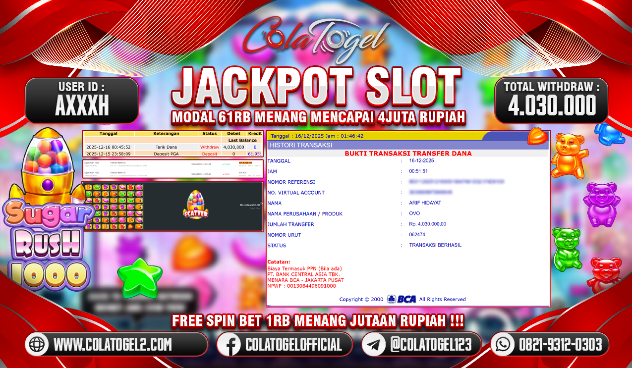 JACKPOT SLOT GACOR!!