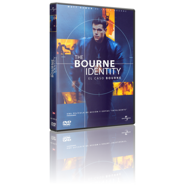Portada - El Caso Bourne [DVD9 Full][Pal][Cast/Ing][Sub:Varios][Acción][2002]