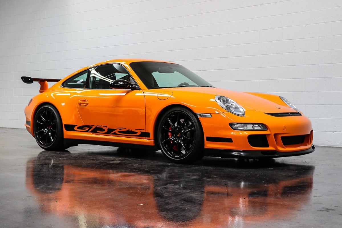 Porsche 911 gt3 RS оранжевый