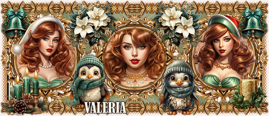 Pinguini di Natale valeria