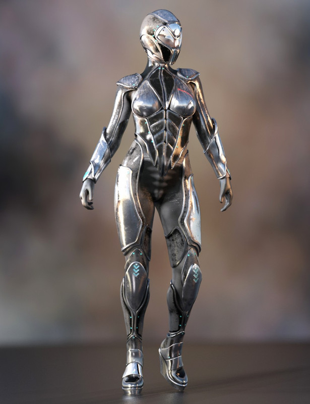 Supersonic Sci-Fi Suit for Genesis 8 Female(s)