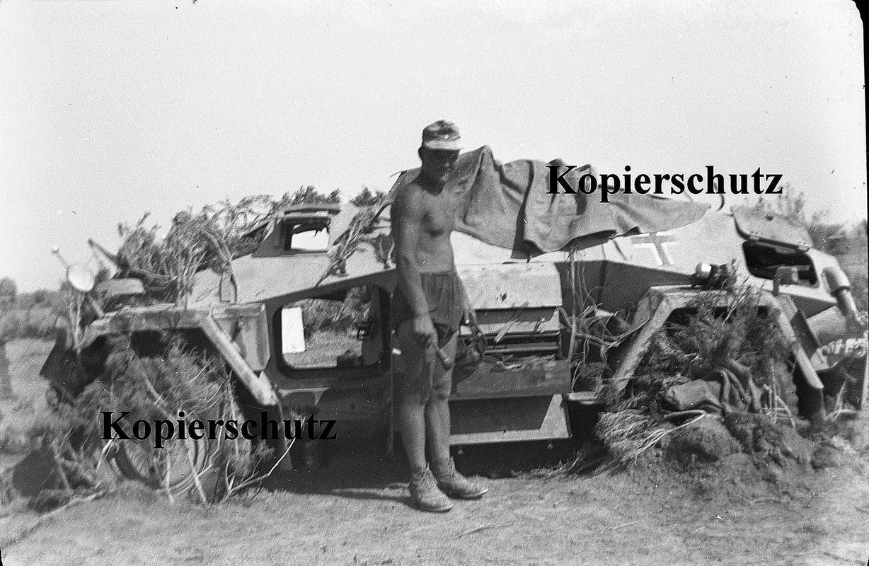 DAK Afrika Korps Spähwagen Sdkfz Tobruk Nordafri