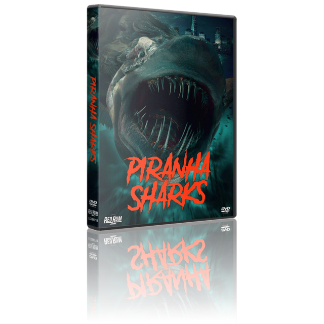 Portada - Piranha Sharks [Estreno DVD 2018] [DVD9Full] [PAL] [Cast/Ing] [Sub:Cast] [2014] [Terror]