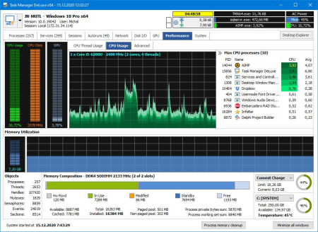 MiTeC Task Manager DeLuxe 4.0.4