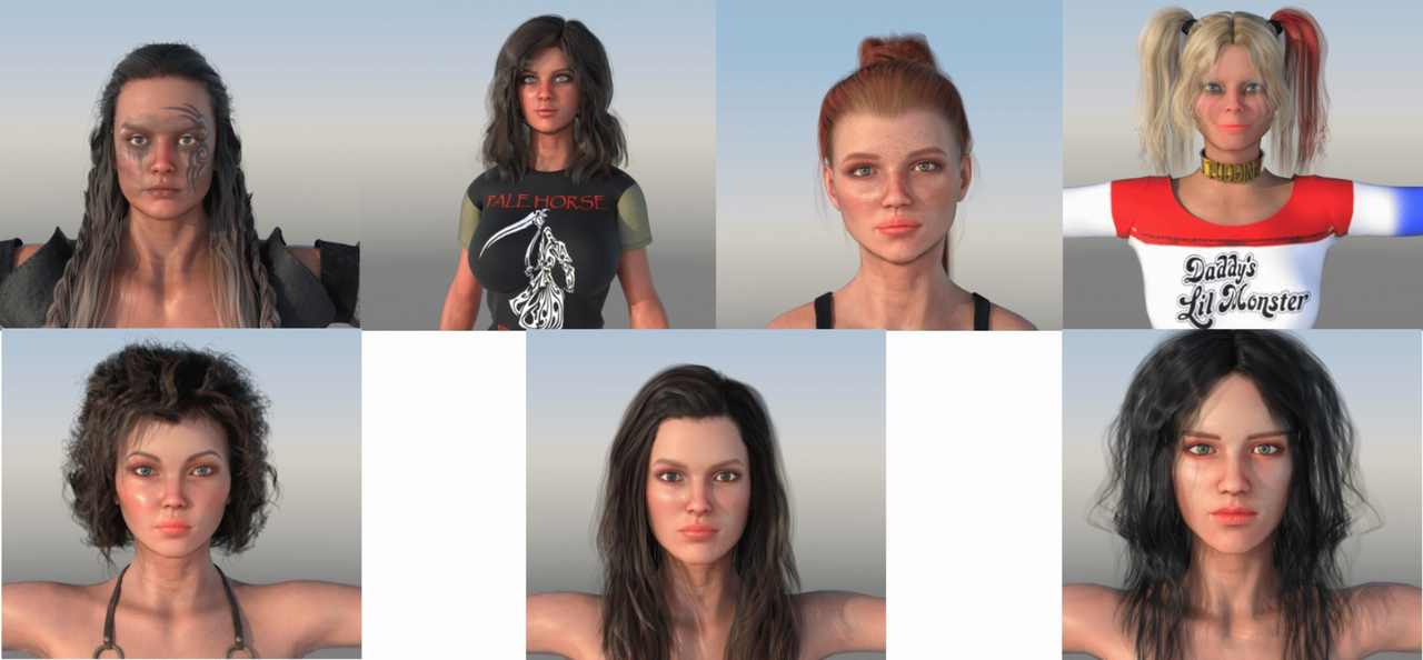 All New Original CC3+ Character Pack (Repost) With bonus!