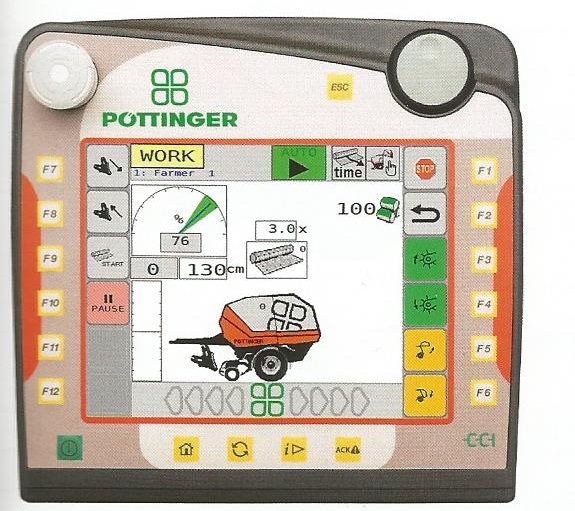 PÖTTINGER  Rotoempacadoras Impress Isobus