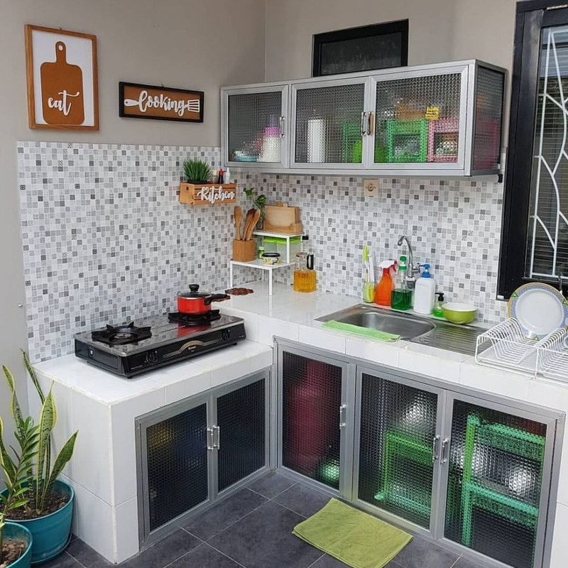 Reka Bentuk Ruang Dapur  Kecil  Desainrumahid com
