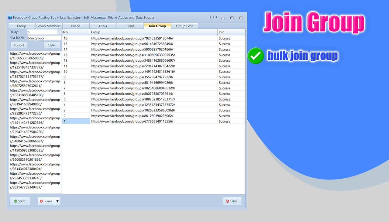   Mass DM Tool for Facebook Compliance   2025  Facebook Data Extractor Pro Lifetime License  Cold Outreach Tool for Facebook Marketers  Social Media Lead Generation Tool for Windows
