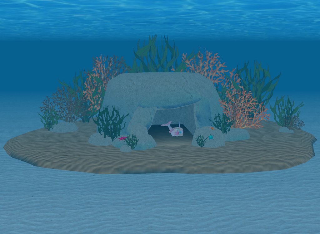 Mermaid-Underwater-Cave