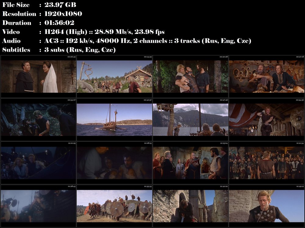 Vikingové / The Vikings (1958)