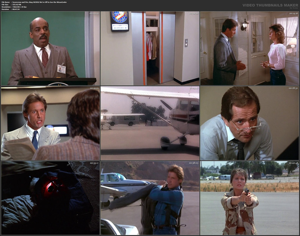 Scarecrow and Mrs. King S03E02 We're Off to See the Wizard.mkv