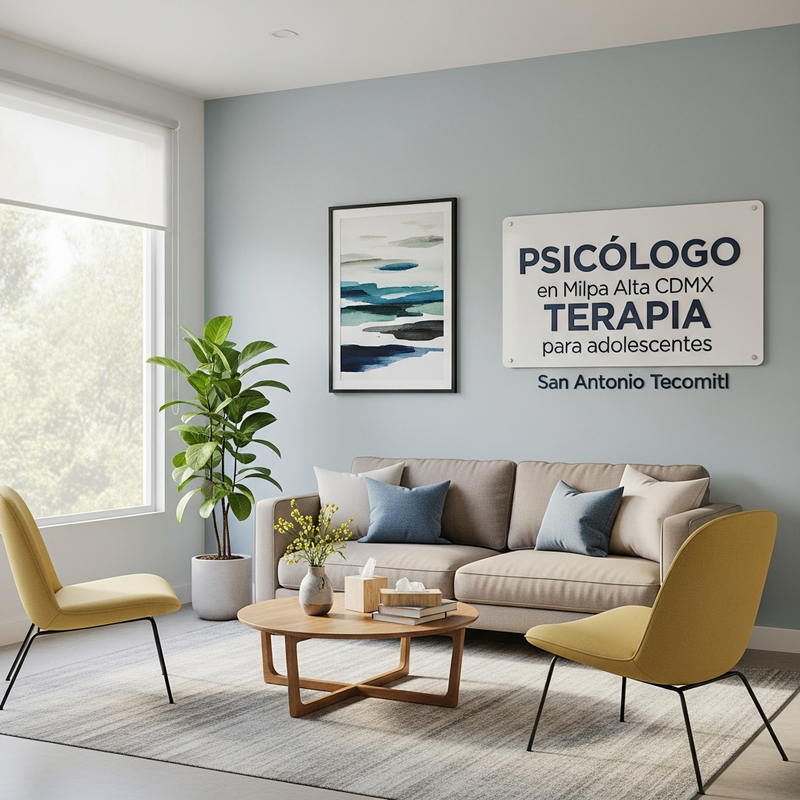 Sala de terapia para adolescentes