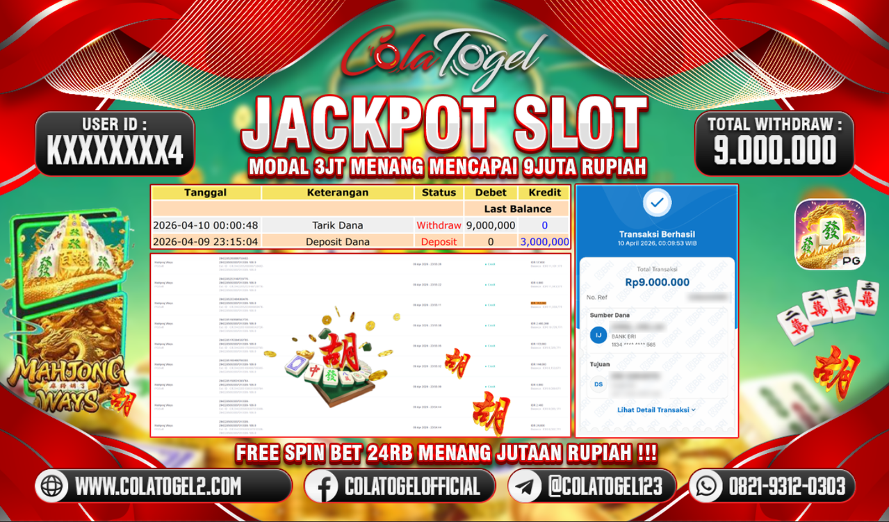 JACKPOT SLOT GACORR!!