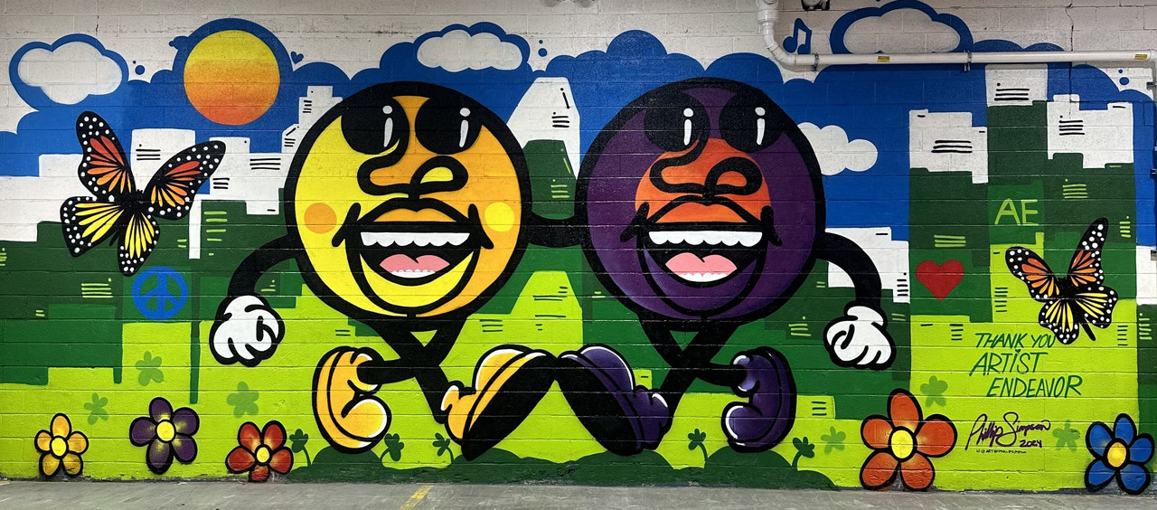 Artist Endeavor mural Detroit 2024