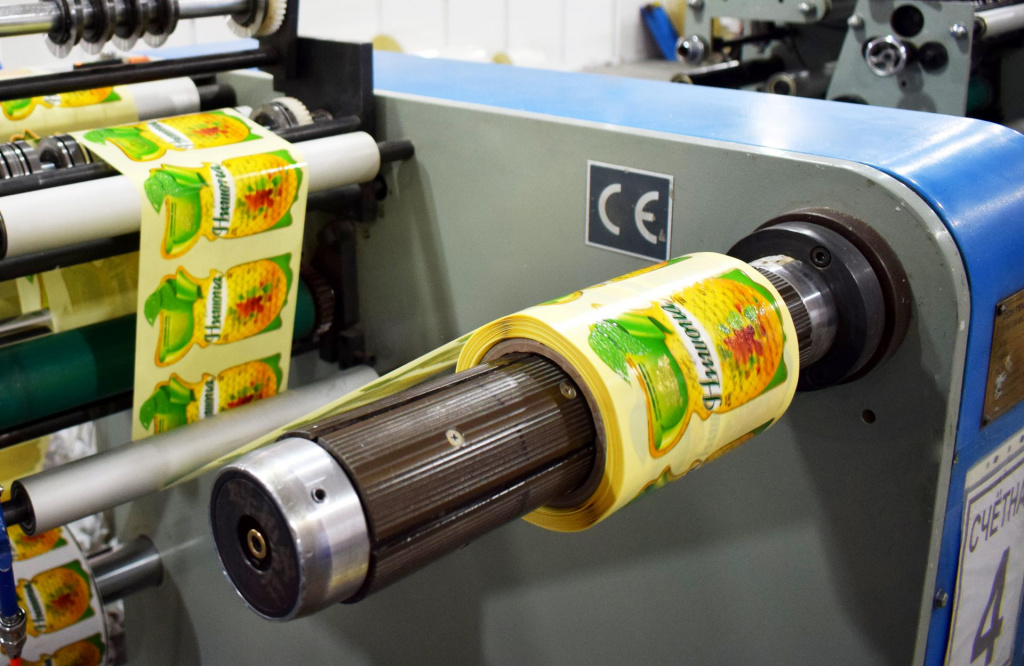 Печать рулонных этикеток