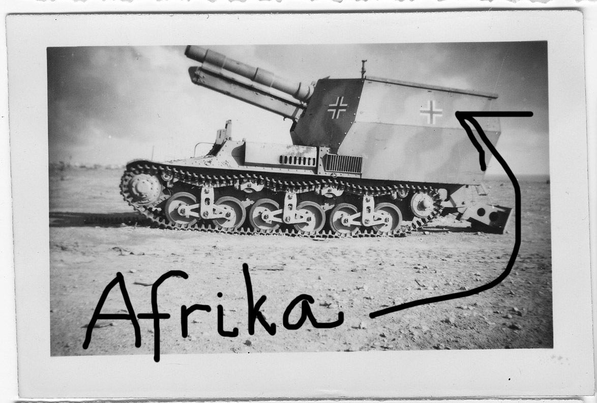 Orig Foto, Gw. Lr. S. für 15cm Riesen Panzer in 