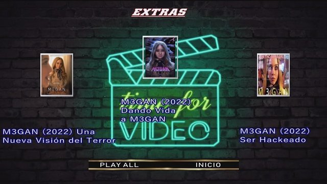 4 - M3GAN [DVD9 Cust] [Pal] [Cast/Ing] [Sub:Varios] [Terror] [2022]