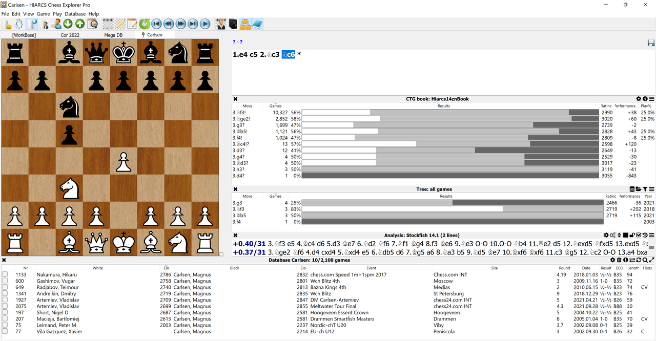 DEEP Hiarcs Chess Explorer for Windows