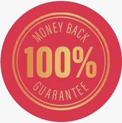100% Money Back Badge