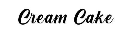 Cream cake