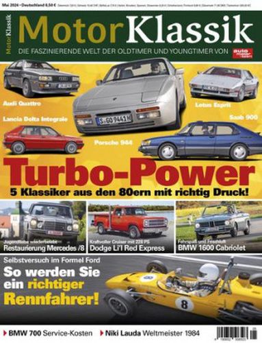 Cover: Auto Motor und Sport Motor Klassik No 05 Mai 2024