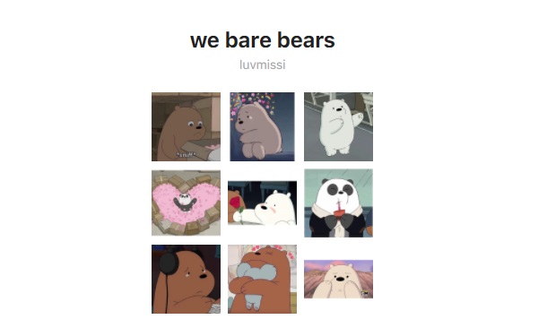 Stiker bergerak WA We Bare Bears