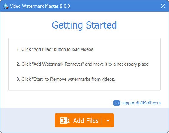 GiliSoft Video Watermark Master 8.6