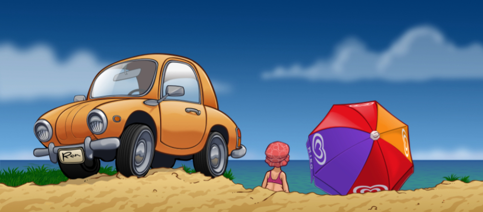 auto plage
