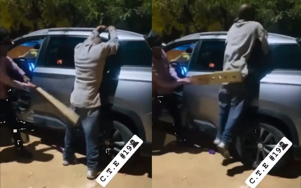 Hombre fue “tableado” por Grupo Escorpión, lo castigaron por no obedecer: video