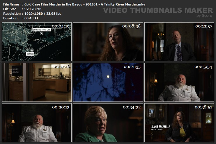 Cold Case Files Murder in the Bayou - S01E01 - A Trinity River Murder.mkv