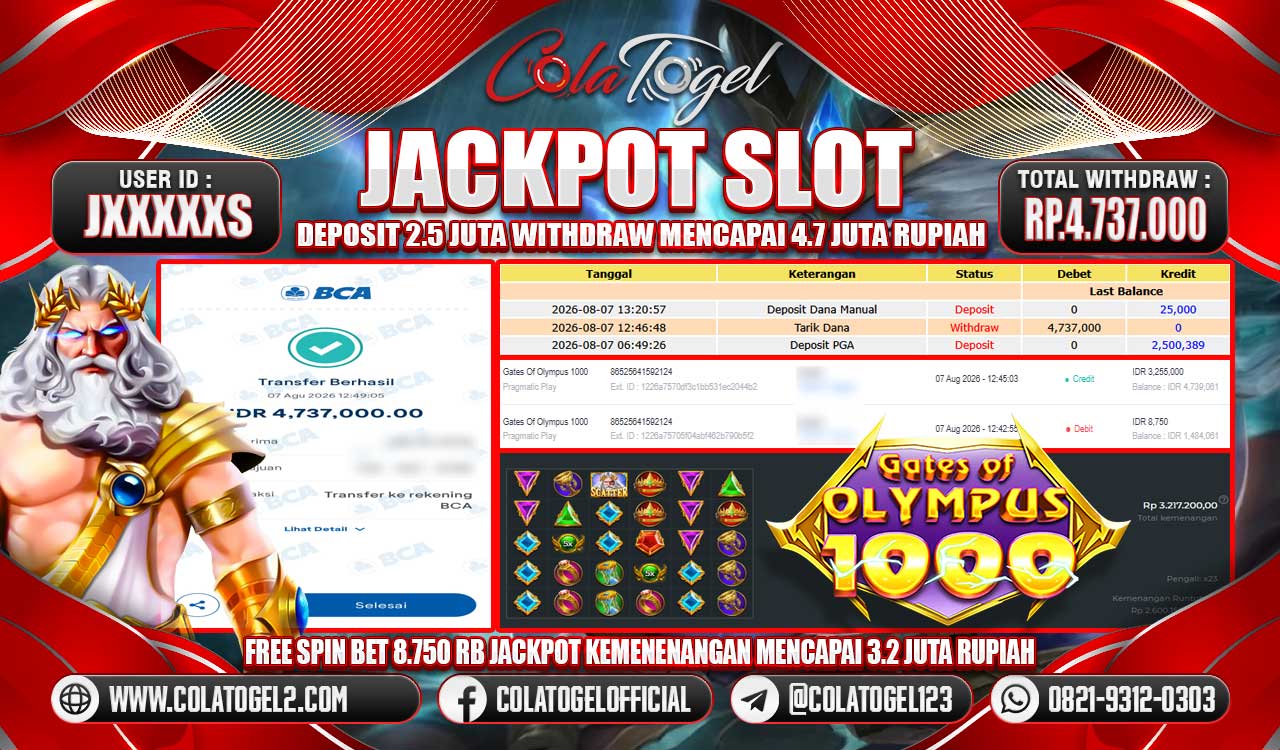 JACKPOT SLOT GACORR!!