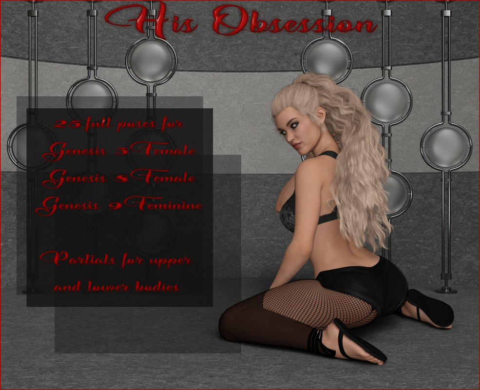 His Obsession – Poses G9F-G8F-G3F