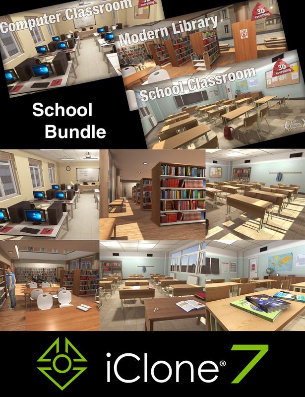 iClone Pack: School Bundle