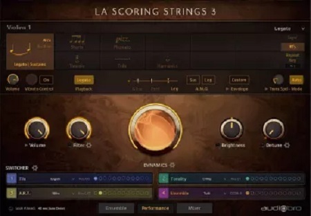 Audiobro LA Scoring Strings 3 For KONTAKT