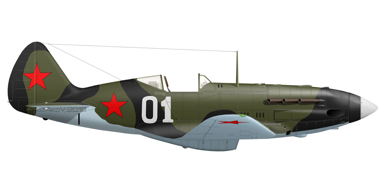 Mikoyan-Gurevich-MiG-3-124IAP-Silver-01-with-Alexander-G-Pronin-at-Vysoko-Mazovetsk-1941-0A
