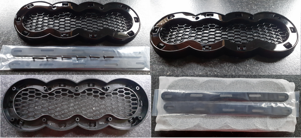 Audi emblem badge rings holder grills all models A1 A3 A4 A5 A6 A7 A8. eBay