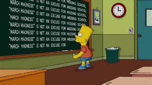 Bart Chalkboard Gag