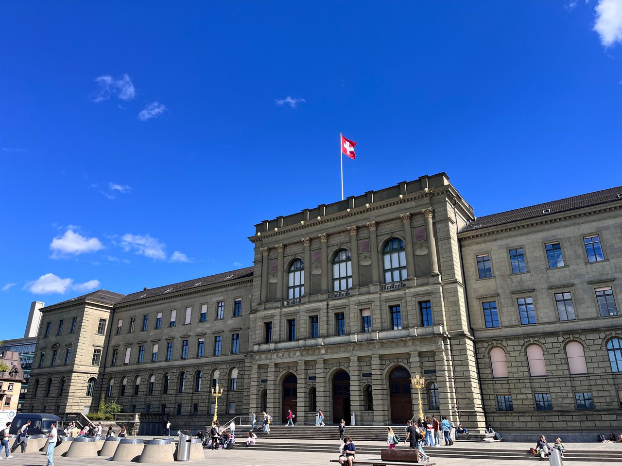 ETH as viewed from the Polyterasse