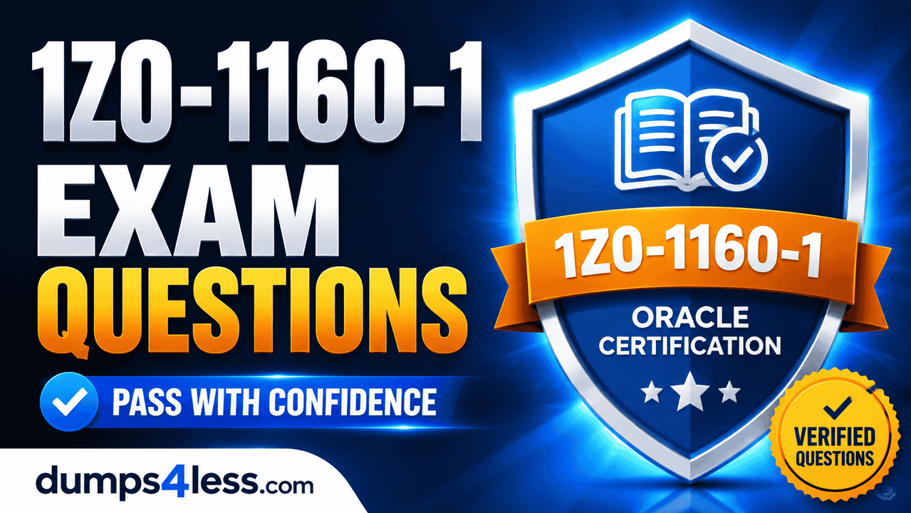 1Z0-1160-1 exam dumps