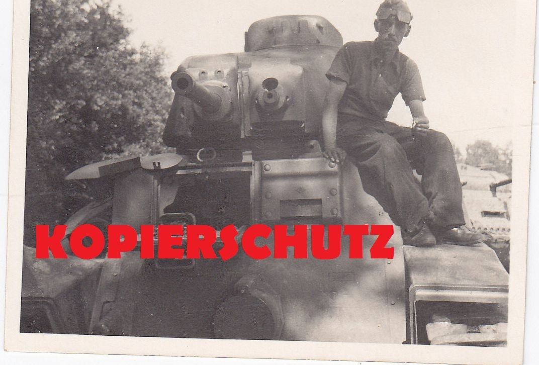 Frankreich französischer CHAR B1 Beutepanzer deu