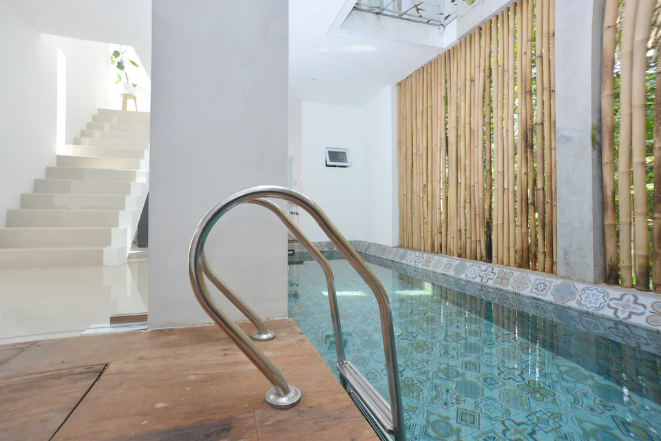 kolam renang di OYO 777 Kopilimo Cafe & Homestay