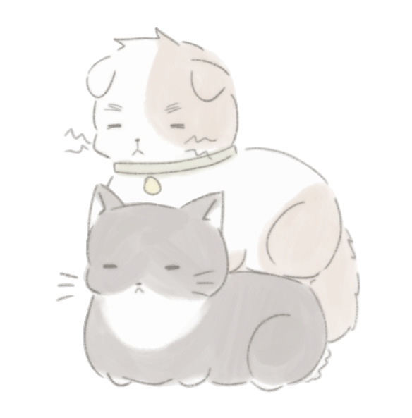 asakiku Neko - art by izhupvxnn0al on twt